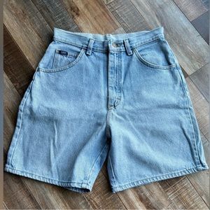 Lee Dad fit vintage high waisted jean shorts
